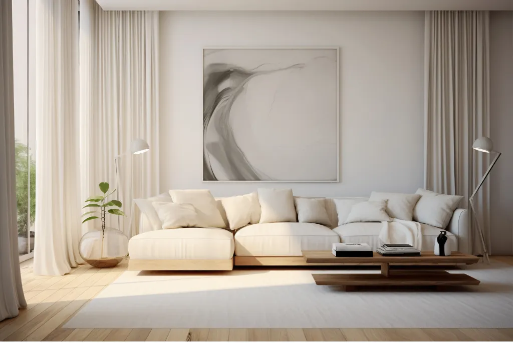 Minimalist Contemporary Living Room