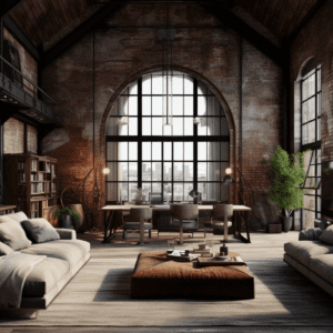Industrial Interior Design: Embracing Raw and Reclaimed Elements