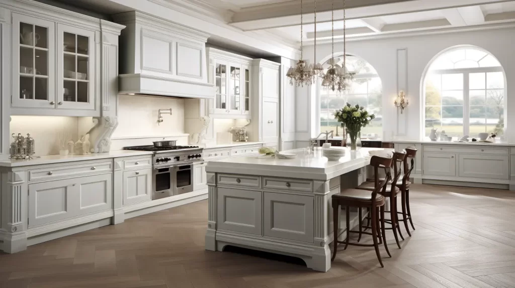 Contemporary Kitchen Cabinets White