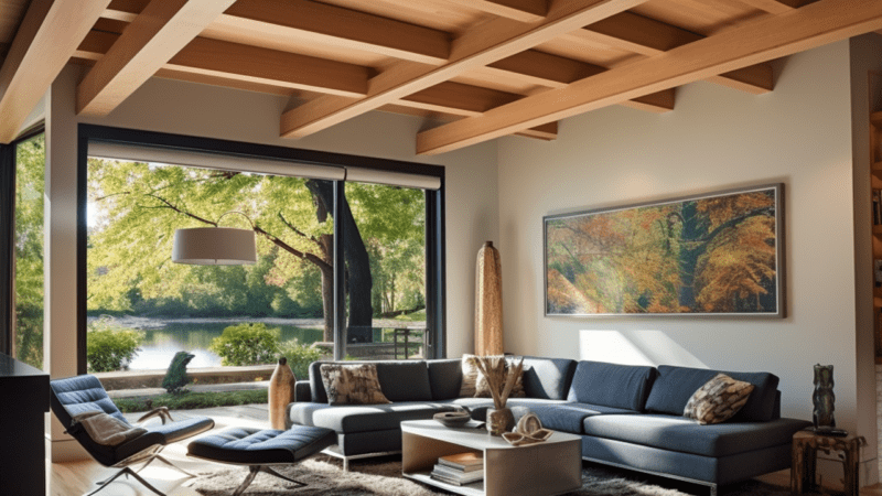 10 Eye-Catching Decorative Ceiling Beam Ideas