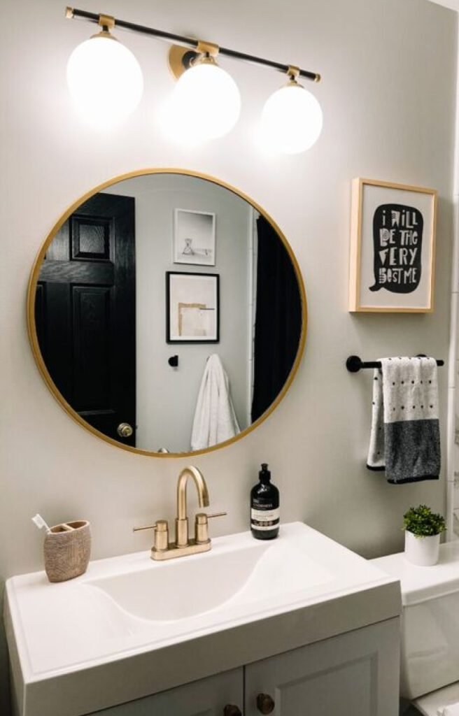 light fixtures - bathroom remodel
