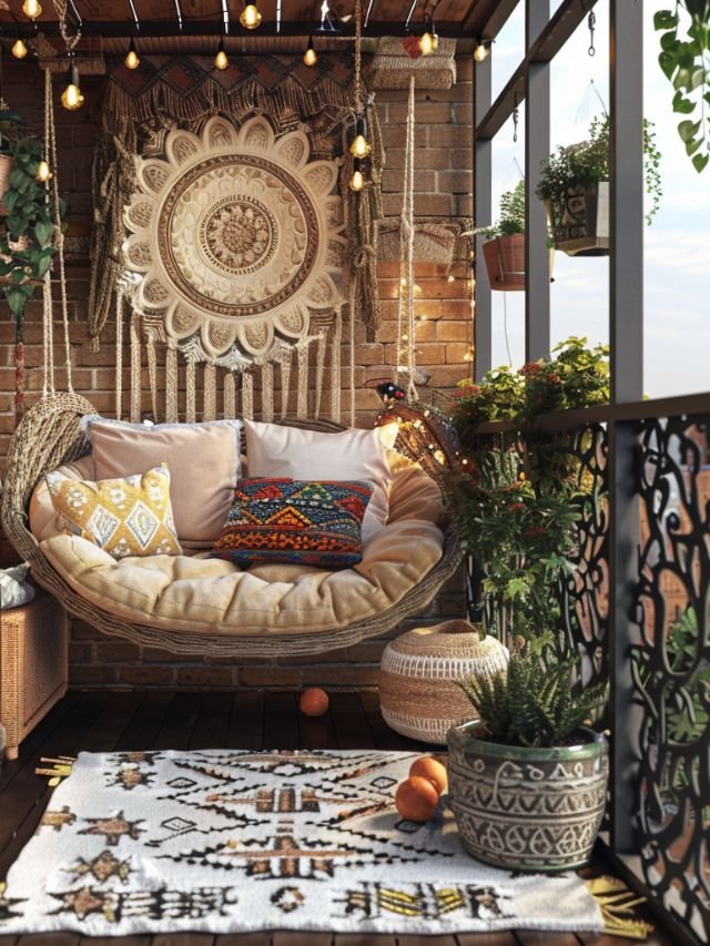 10 Bohemian Balcony Retreat Ideas 2024