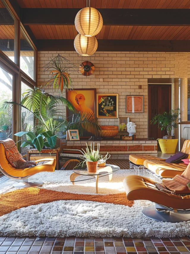 Bringing Back 70s Chic: Modern Home Retro Revival