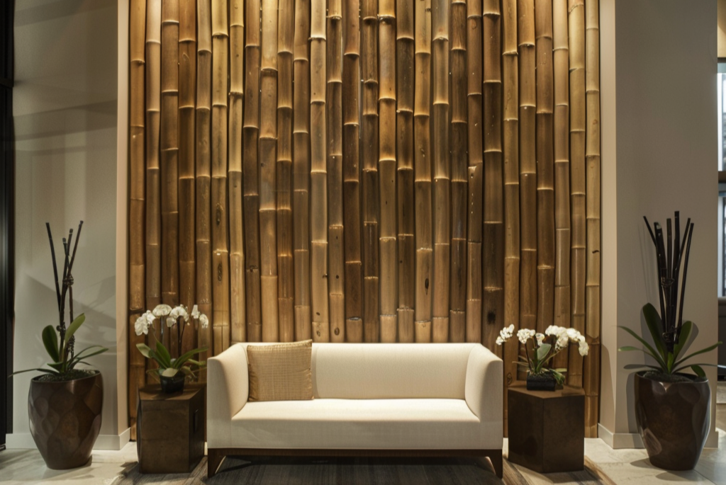 Bamboo Walls at Home