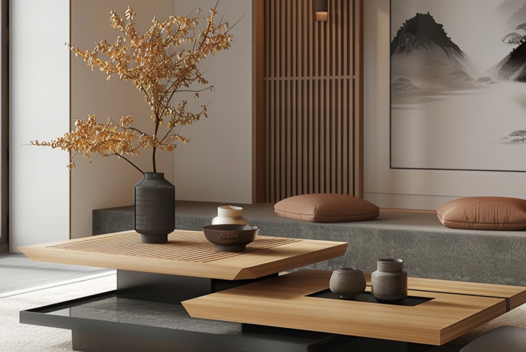 Japandi coffee table