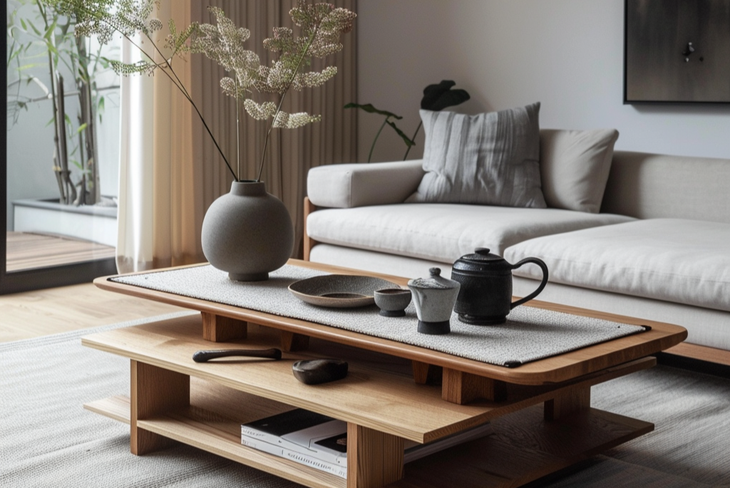 Japandi coffee table