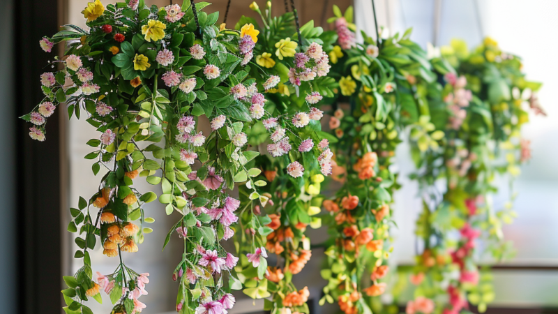 Never Wilting Wonder: Creative Ideas for Artificial Flower Decoration