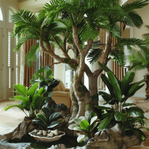Low Maintenance, High Style: Decorating With Artificial Plants and Trees Indoor