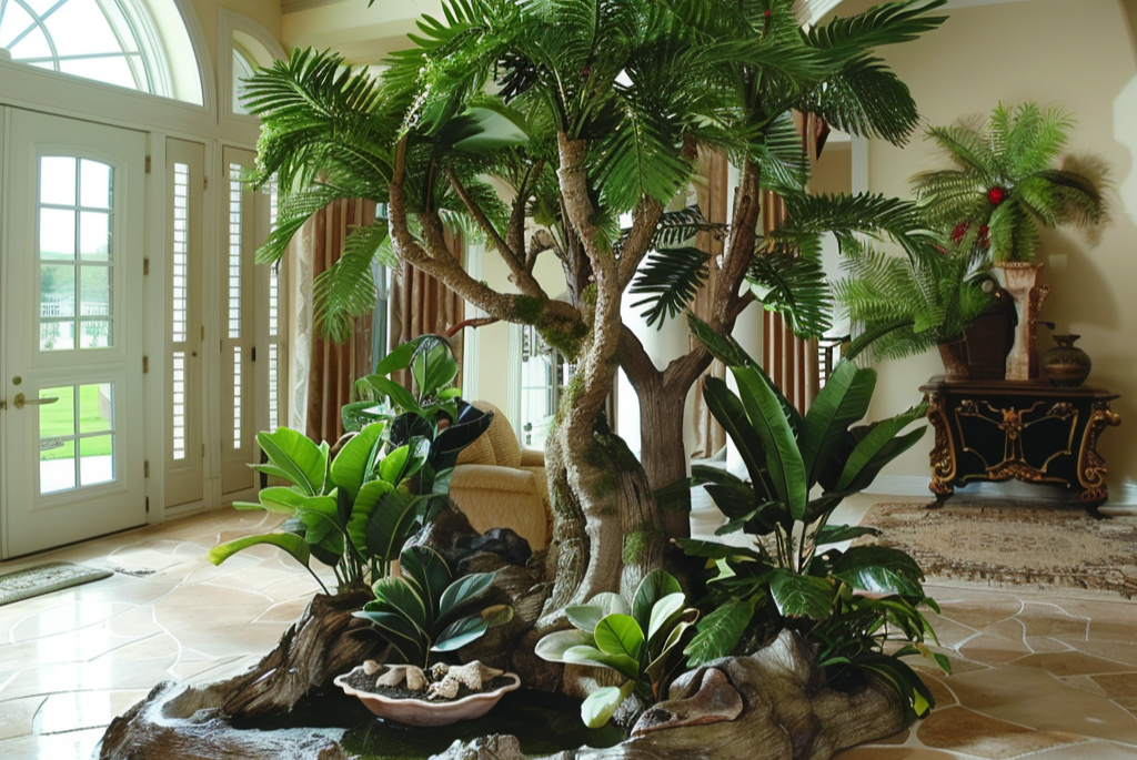 Low Maintenance, High Style: Decorating With Artificial Plants and Trees Indoor