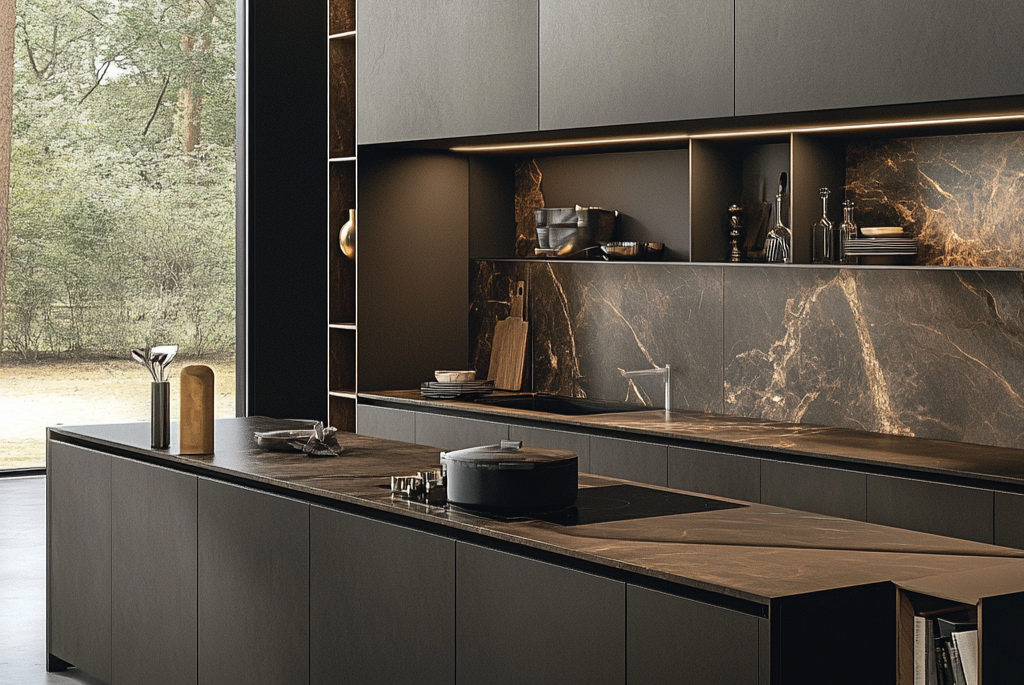 Matte Kitchen Cabinets