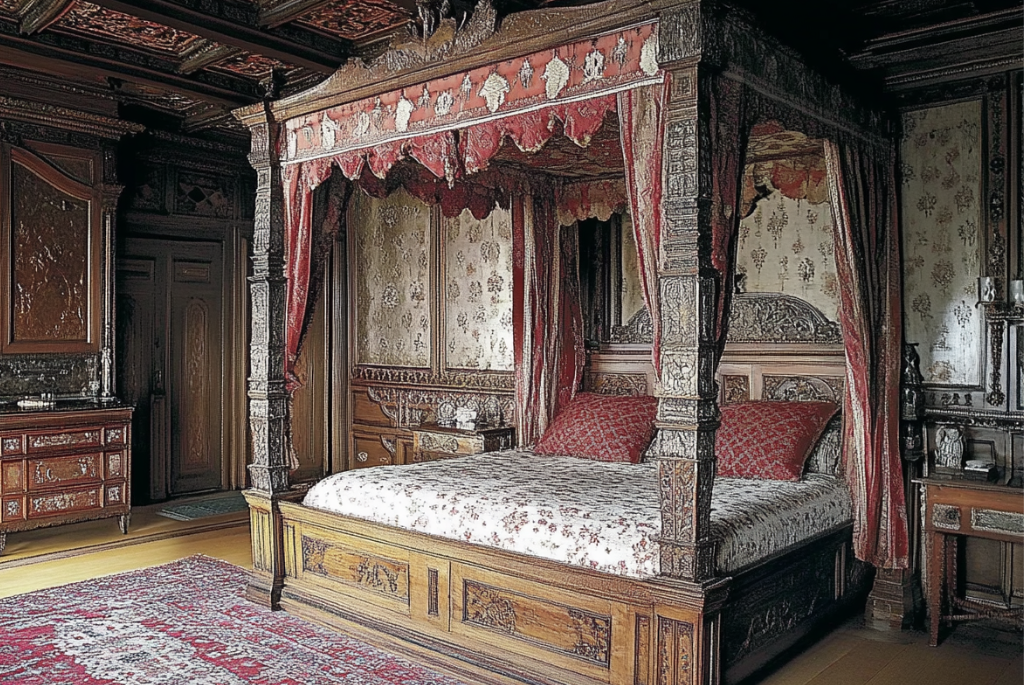 Origin of a Four Poster Bed 