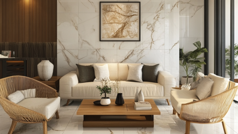 Tile Talk: Choosing the Perfect Wall Tiles for Living Room