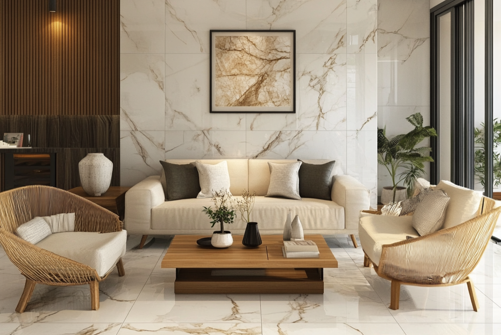 Tile Talk: Choosing the Perfect Wall Tiles for Living Room