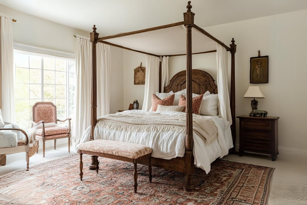 Style a Four Poster Bed 