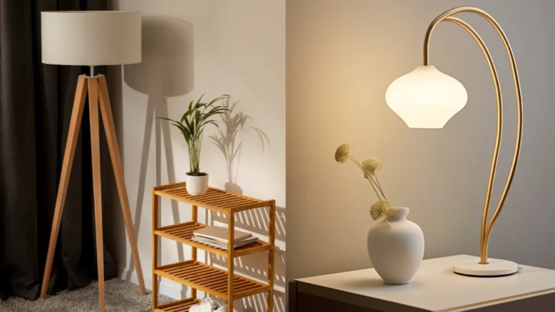 Floor Lamps vs. Table Lamps: Who Will Steal the Spotlight?