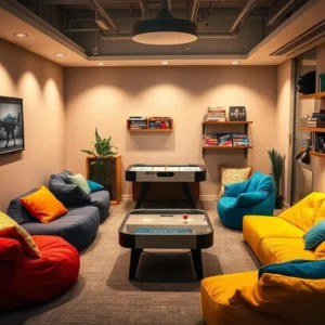 Where Work Meets Play: Design Your Dream Office Game Room