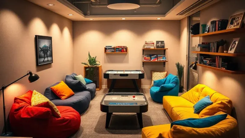 Where Work Meets Play: Design Your Dream Office Game Room