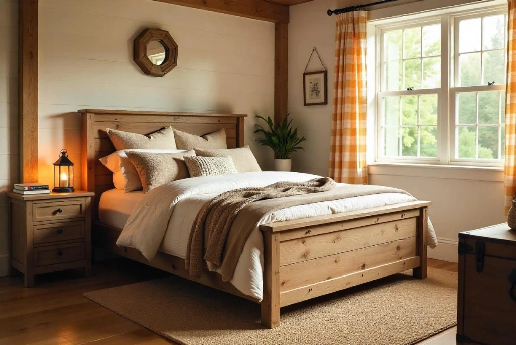 Rustic Box Bed Design