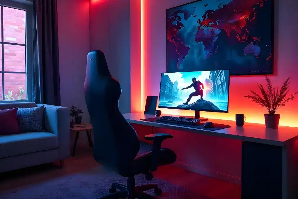 Boys gaming room