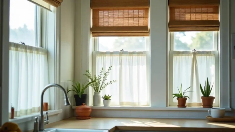 Curtains for Kitchen Windows: Mixing Style, Function, and Fun!