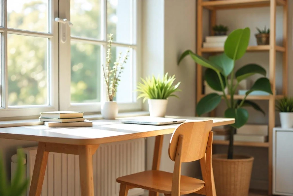 Modern home office desk