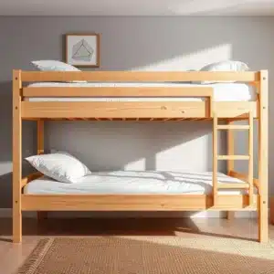 Scandinavian Bunk Beds: The Stylish Solution to Room Clutter