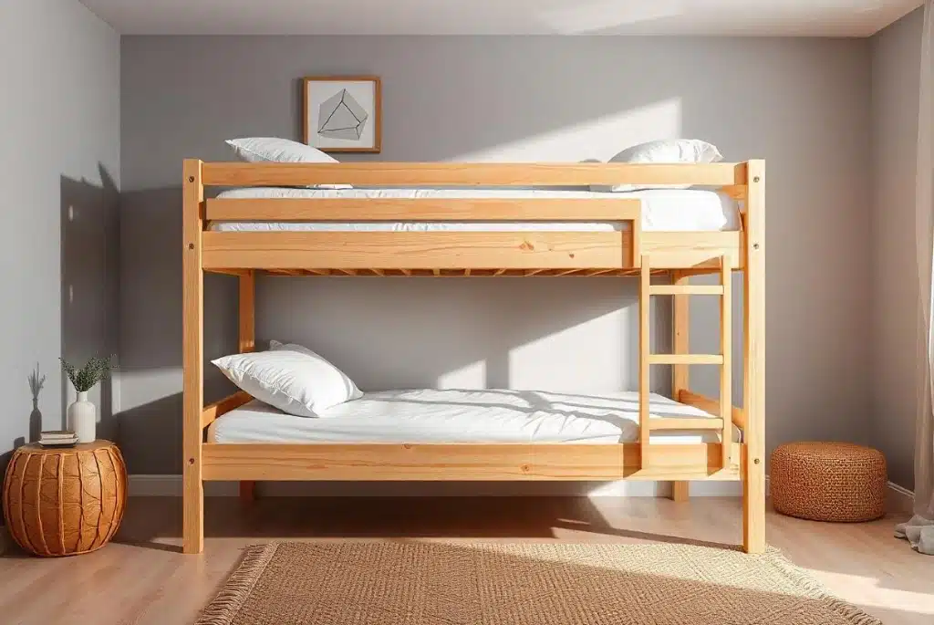 Scandinavian Bunk Beds: The Stylish Solution to Room Clutter