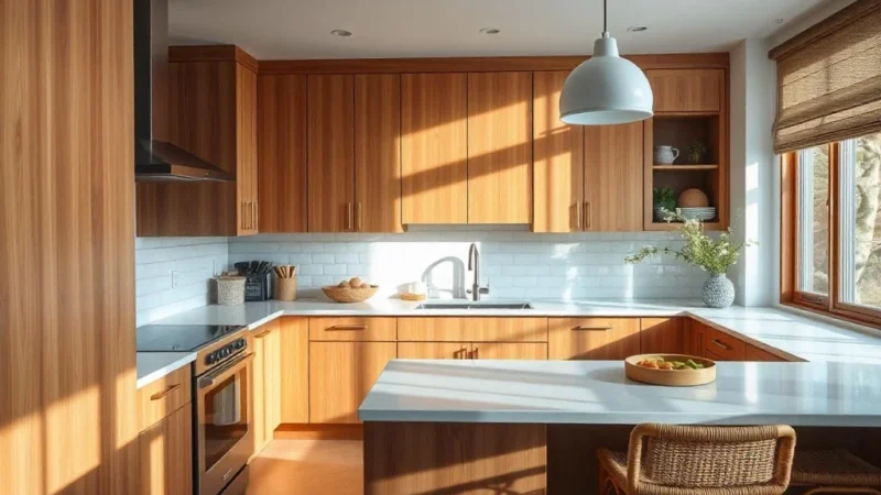 Bamboo Kitchen: Sustainable Style Meets Everyday Functionality