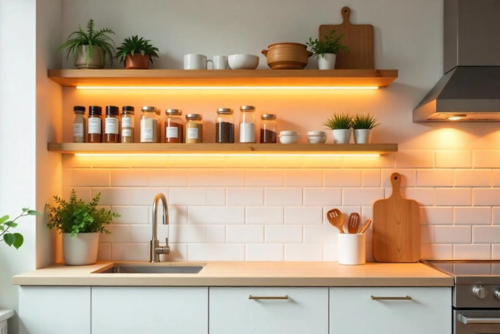 Bamboo Shelves