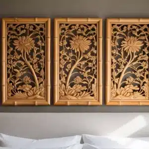 Bamboo Wall Art Decor: Turning Blank Walls into Stunning Statements