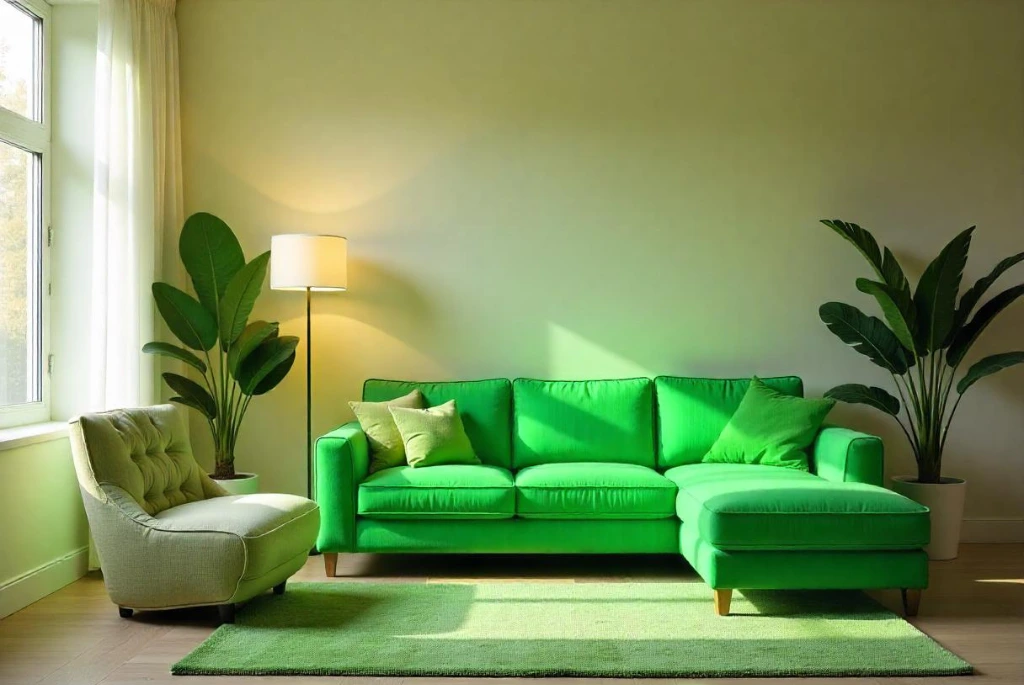 Green Living Room Ideas