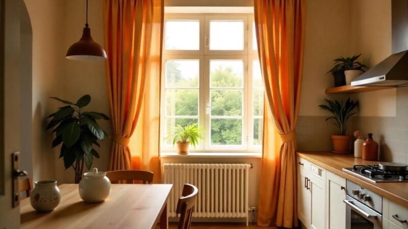 Dressing up Your Kitchen Windows With Exquisite Curtains!