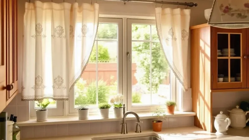 Kitchen Café Curtains: Experience the Magic of Style and Privacy!