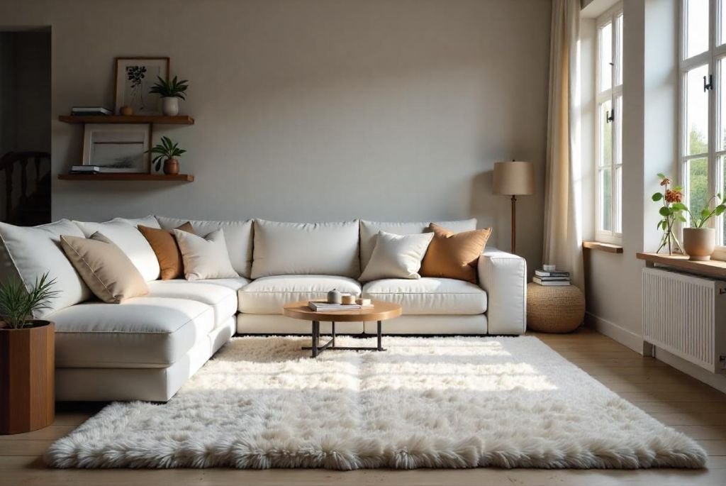 Big Shaggy Rugs to Create a Cosy Ambience