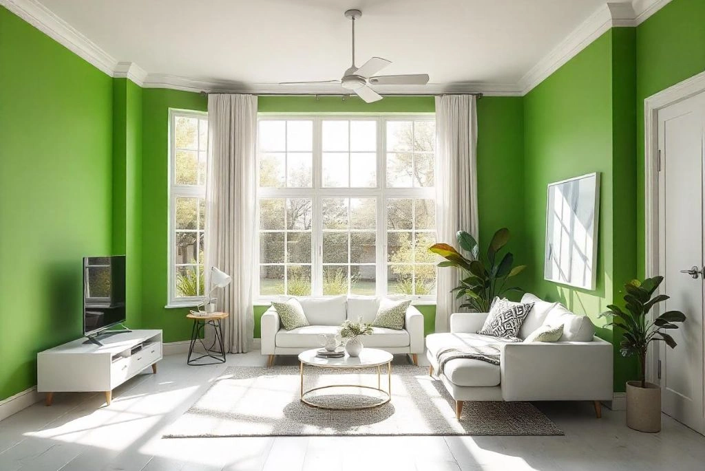 Light Green Living Room Ideas