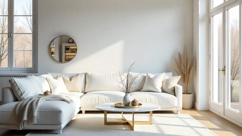 Peaceful Retreat with These White Living Room Ideas