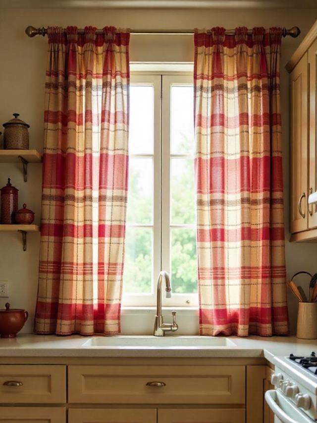 Trendy Kitchen Curtain Ideas