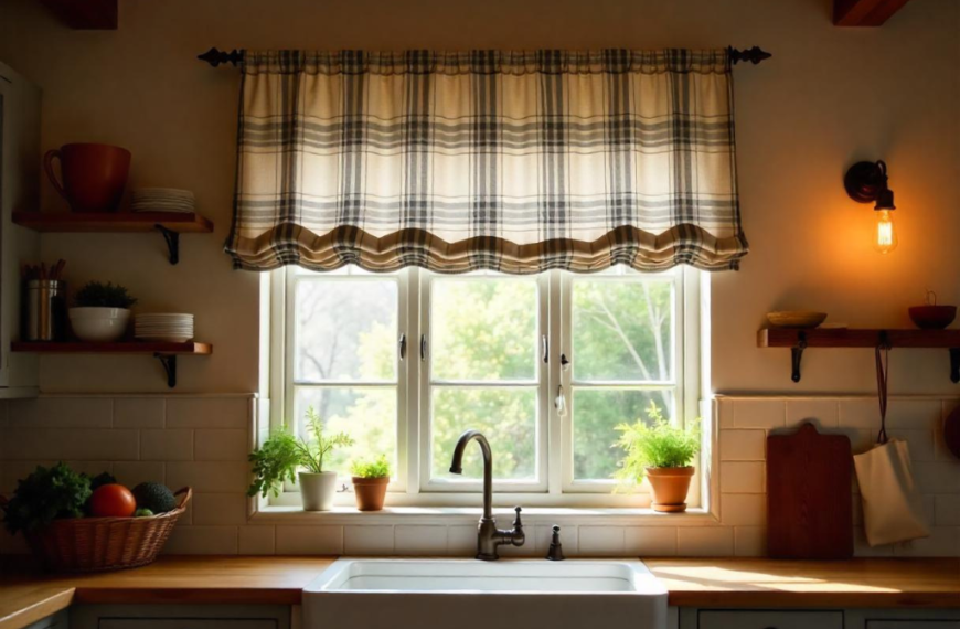 Farmhouse Kitchen Curtains