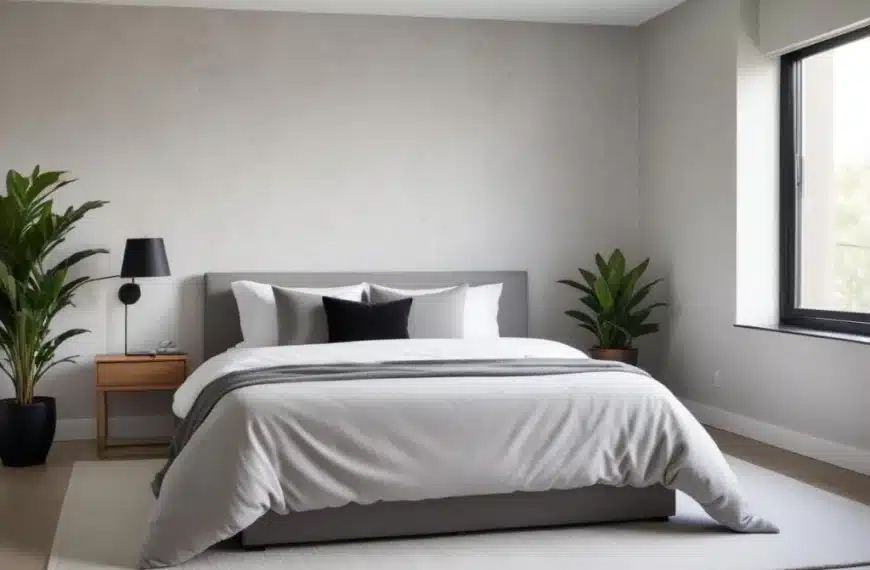 Grey Bedroom Wallpaper
