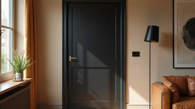 7 Secrets to a Stylish Look with Black Interior Doors