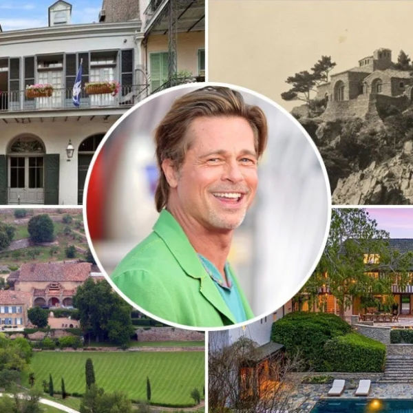 brad pitt house