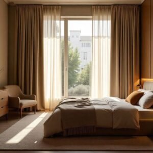 Bedroom Curtains: Curtain Lifting Comfort, Light and Style