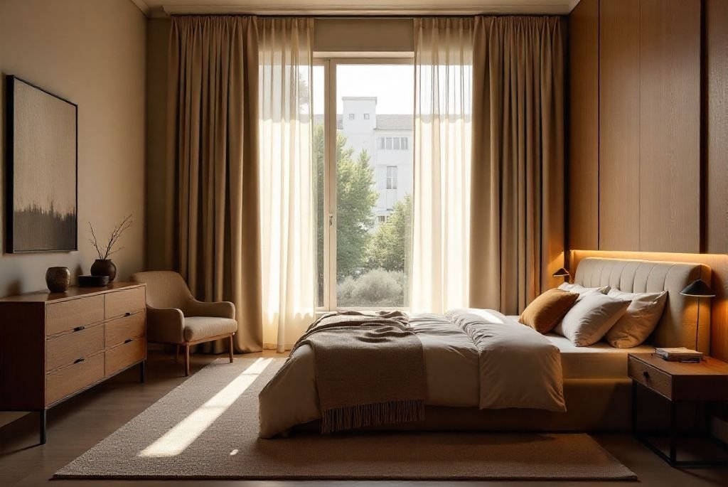 Bedroom Curtains: Curtain Lifting Comfort, Light and Style