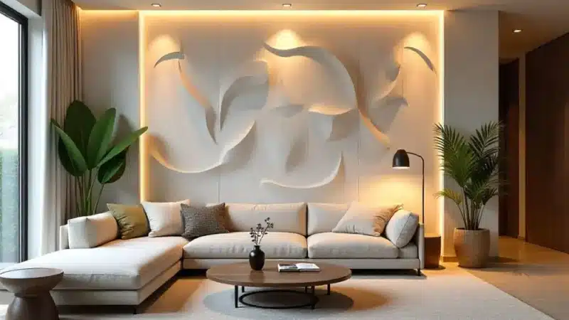 Bringing the Depth to Interiors: 3D Wall Art Decoration
