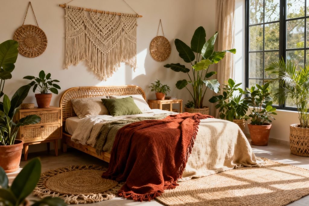 Boho Bedroom: A World of Comfort, Craft, and Free-Spirited Calm
