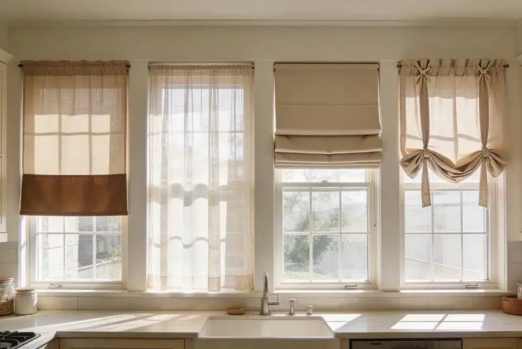 Curtain Designs For Kitchen: Types