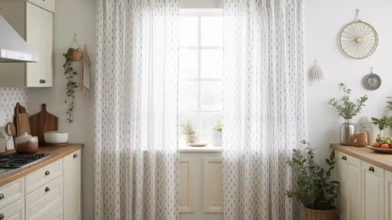 Curtain Designs For Kitchen: Finding The Right Balance Of Light And Privacy
