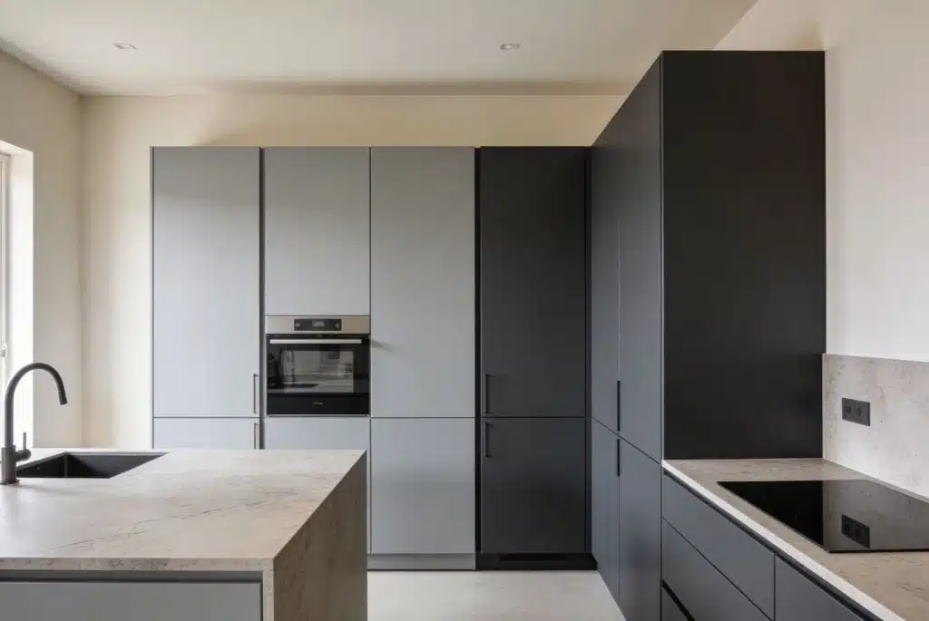 Grey Kitchen Cabinets