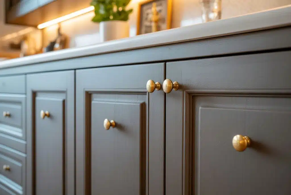 Grey Kitchen Cabinets