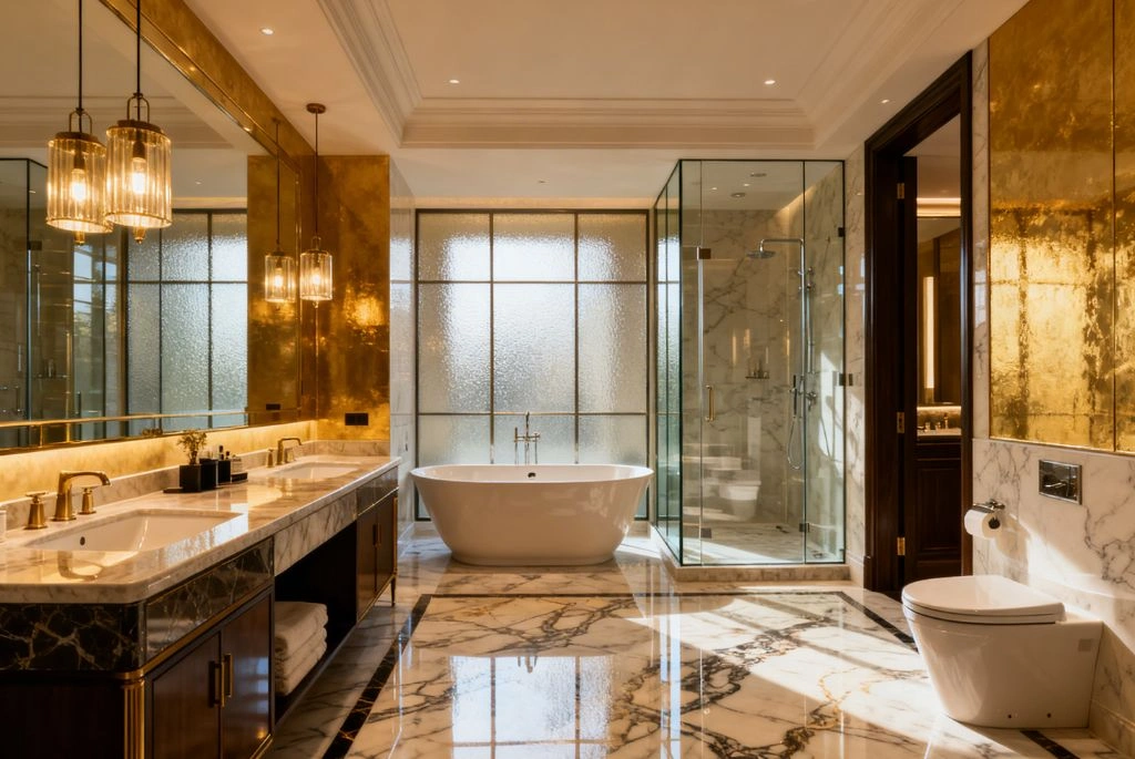 Luxury Ensuite Bathroom Layout